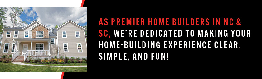 home builders in nc & sc